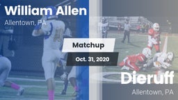 Matchup: Allen vs. Dieruff  2020