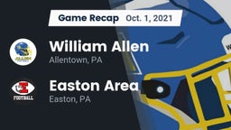 Recap: William Allen  vs. Easton Area  2021