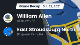 Recap: William Allen  vs. East Stroudsburg North  2021