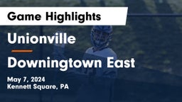 Unionville  vs Downingtown East  Game Highlights - May 7, 2024