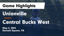 Unionville  vs Central Bucks West  Game Highlights - May 4, 2024