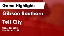 Gibson Southern  vs Tell City  Game Highlights - Sept. 16, 2021