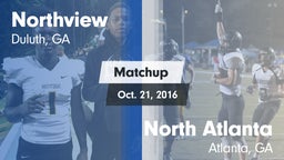 Matchup: Northview High vs. North Atlanta  2016