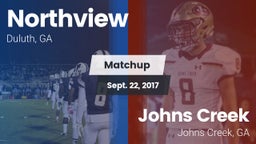 Matchup: Northview High vs. Johns Creek  2017