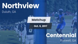 Matchup: Northview High vs. Centennial  2017