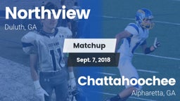 Matchup: Northview High vs. Chattahoochee  2018