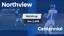 Matchup: Northview High vs. Centennial  2018