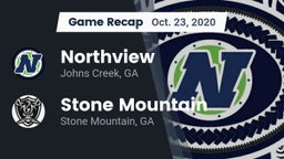 Recap: Northview  vs. Stone Mountain   2020