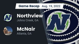 Recap: Northview  vs. McNair  2022