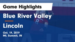 Blue River Valley  vs Lincoln  Game Highlights - Oct. 19, 2019