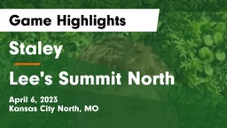 Staley  vs Lee's Summit North  Game Highlights - April 6, 2023
