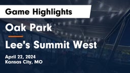 Oak Park  vs Lee's Summit West  Game Highlights - April 22, 2024