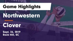 Northwestern  vs Clover  Game Highlights - Sept. 26, 2019