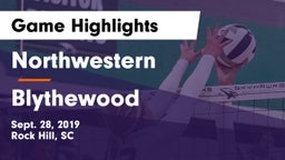 Northwestern  vs Blythewood  Game Highlights - Sept. 28, 2019