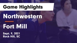 Northwestern  vs Fort Mill  Game Highlights - Sept. 9, 2021