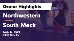 Northwestern  vs South Meck Game Highlights - Aug. 13, 2022