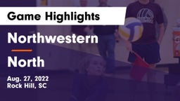 Northwestern  vs North  Game Highlights - Aug. 27, 2022