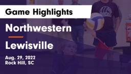 Northwestern  vs Lewisville  Game Highlights - Aug. 29, 2022