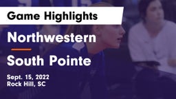 Northwestern  vs South Pointe  Game Highlights - Sept. 15, 2022