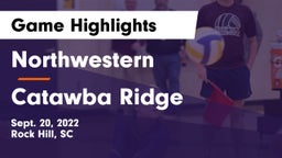 Northwestern  vs Catawba Ridge  Game Highlights - Sept. 20, 2022