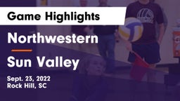 Northwestern  vs Sun Valley  Game Highlights - Sept. 23, 2022