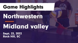 Northwestern  vs Midland valley Game Highlights - Sept. 23, 2022
