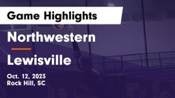 Northwestern  vs Lewisville  Game Highlights - Oct. 12, 2023