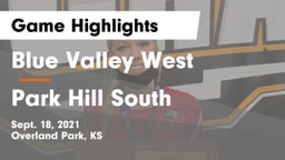 Blue Valley West  vs Park Hill South  Game Highlights - Sept. 18, 2021