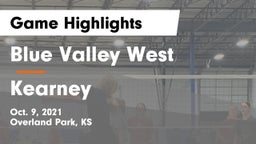 Blue Valley West  vs Kearney  Game Highlights - Oct. 9, 2021
