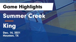 Summer Creek  vs King Game Highlights - Dec. 14, 2021