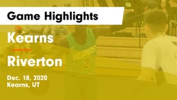 Kearns  vs Riverton  Game Highlights - Dec. 18, 2020