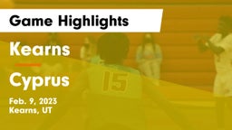 Kearns  vs Cyprus  Game Highlights - Feb. 9, 2023