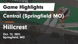Central  (Springfield MO) vs Hillcrest  Game Highlights - Oct. 12, 2021