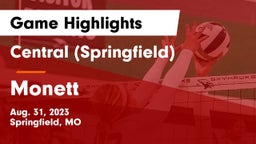 Central  (Springfield) vs Monett  Game Highlights - Aug. 31, 2023