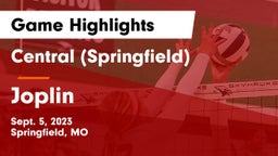 Central  (Springfield) vs Joplin  Game Highlights - Sept. 5, 2023
