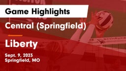 Central  (Springfield) vs Liberty  Game Highlights - Sept. 9, 2023