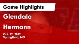 Glendale  vs Hermann  Game Highlights - Oct. 12, 2019