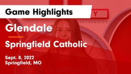 Glendale  vs Springfield Catholic  Game Highlights - Sept. 8, 2022