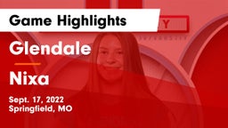 Glendale  vs Nixa  Game Highlights - Sept. 17, 2022