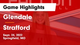 Glendale  vs Strafford  Game Highlights - Sept. 24, 2022