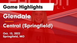 Glendale  vs Central  (Springfield) Game Highlights - Oct. 13, 2022