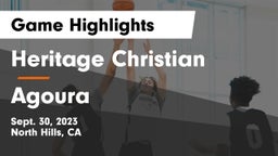 Heritage Christian   vs Agoura  Game Highlights - Sept. 30, 2023