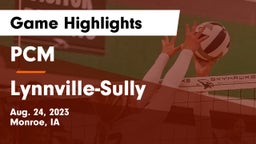 PCM  vs Lynnville-Sully  Game Highlights - Aug. 24, 2023