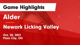 Alder  vs Newark Licking Valley  Game Highlights - Oct. 20, 2022