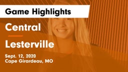 Central  vs Lesterville  Game Highlights - Sept. 12, 2020