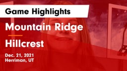 Mountain Ridge  vs Hillcrest   Game Highlights - Dec. 21, 2021
