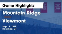 Mountain Ridge  vs Viewmont  Game Highlights - Sept. 9, 2019