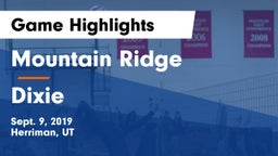 Mountain Ridge  vs Dixie  Game Highlights - Sept. 9, 2019