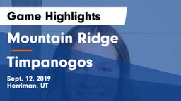 Mountain Ridge  vs Timpanogos  Game Highlights - Sept. 12, 2019