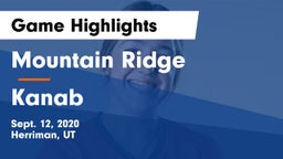 Mountain Ridge  vs Kanab Game Highlights - Sept. 12, 2020